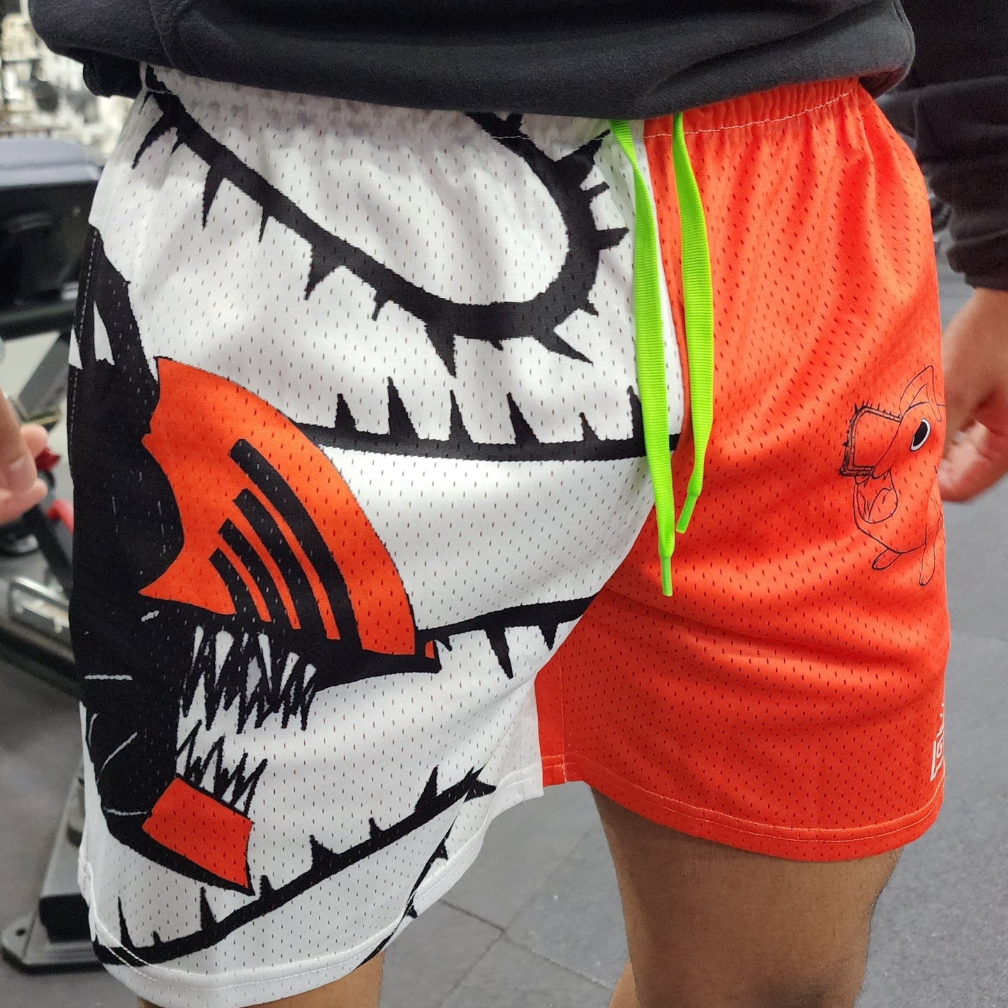 Mesh Shorts - Chainsaw Devil