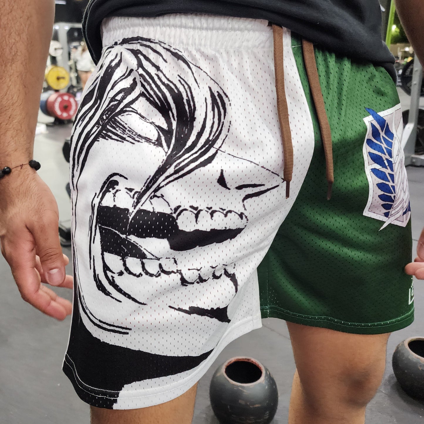 Mesh Shorts - Attack Titan