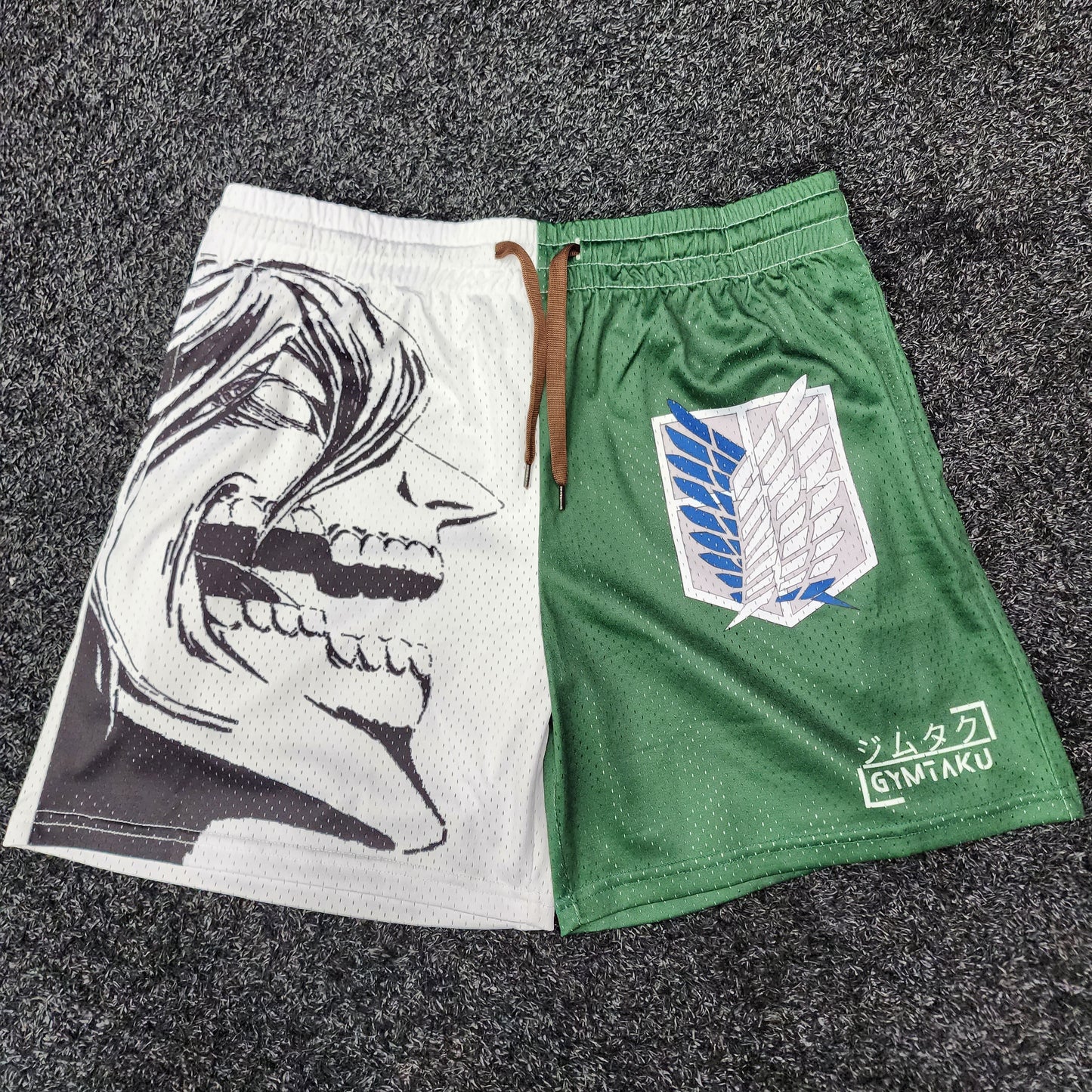 Mesh Shorts - Attack Titan