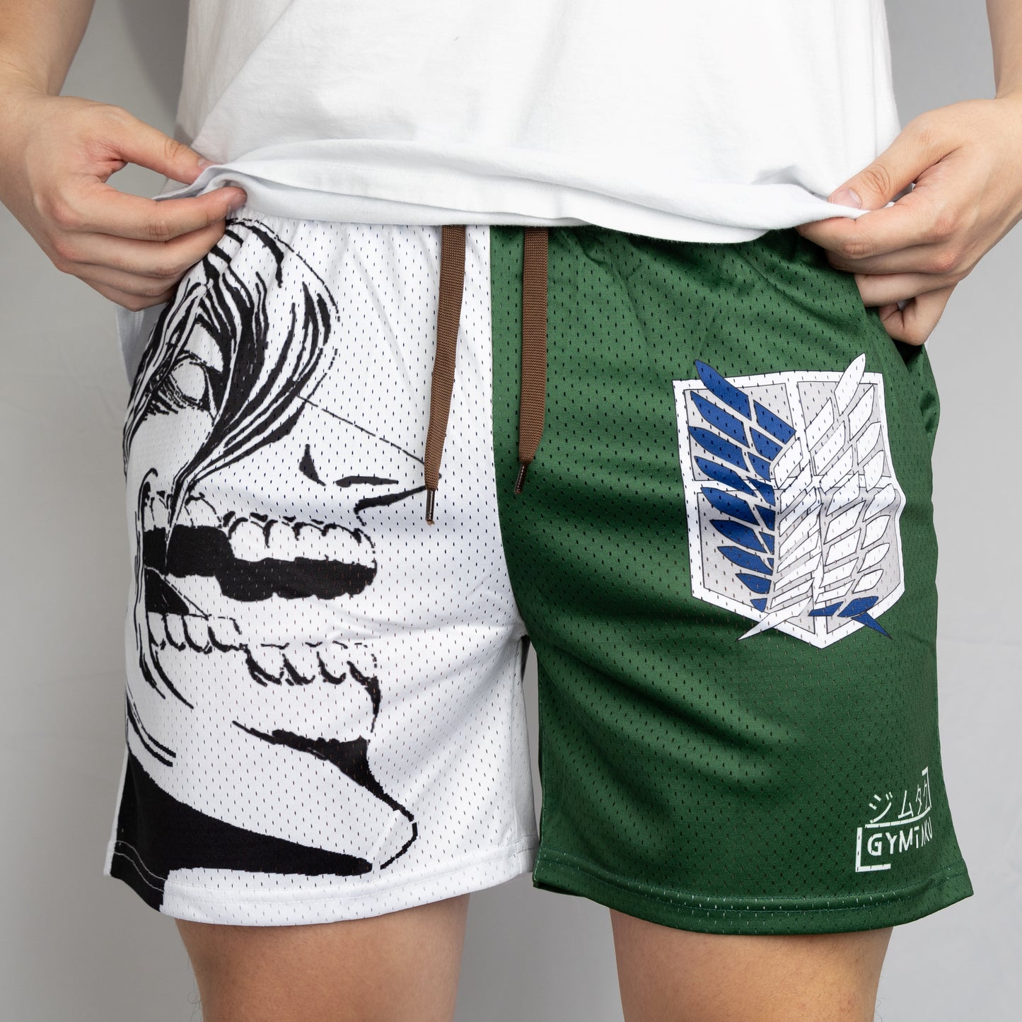 Mesh Shorts - Attack Titan